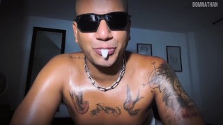 Humiliation session with alpha male