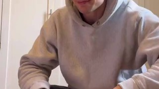 Jock gets stuck under my bed