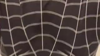 SpiderWoman Push Her Limits😳🔥