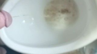 Sean takin a long mornin piss