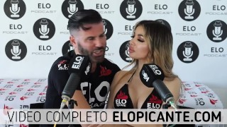 VEVE VALENCIA MUESTRA LA COLA EN EL CUARTO PICANTE