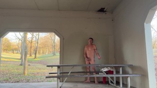 Jacking in public park. Wish he had come over and caught me