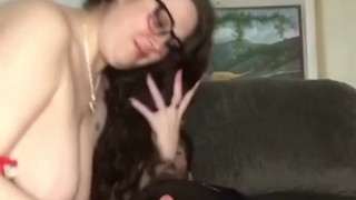 BBW BUSTY NURSE SUCKS AND FUCK RIDES PATIENT FOR HER CREAMPIE