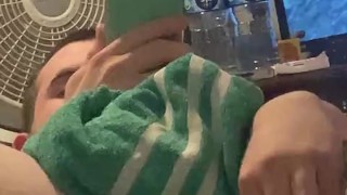 Autism Hoe Playing With His Pussy