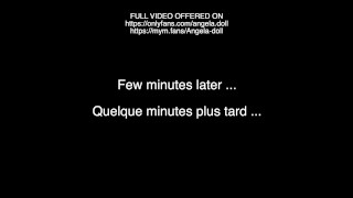 STRANGER CHALLENGE - I act like a whore at the hotel by emptying the balls of a follower