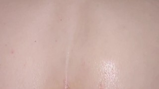 Ginger Twink RIDING that BIG BLUE DILDO DOGGY STYLE