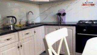 I came to visit my father and fucked my hot stepmom without any problems