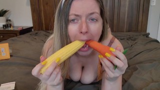Carrot and Corn Dildo Review | LoveBirdVibe