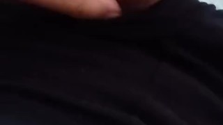 Playing with my little friend