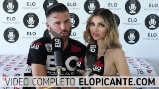 VEVE VALENCIA LE REGALA SU TANGA A ELO PODCAST
