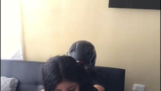 I dance sexy to the collector and ask him to fuck me and that's how we cancel the bill