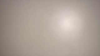 Belated Valentine’s Day cum filled sock surprise for giants tiny foot slave
