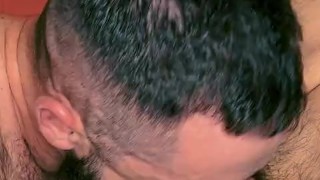 Fucking Sam Brownell While He Worships Alessio Venezi's Cock at Bacon Bear Bar