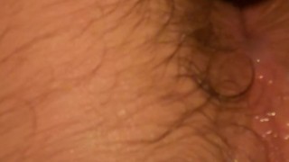 Having my Cummy Hole Fucked