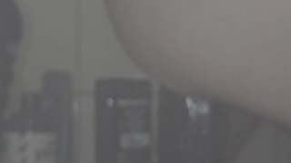 Big toy riding in the shower