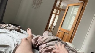 I woke up today and immediately started masturbating