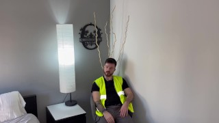 Full size vore swallowed by Bloated belly Builder bf