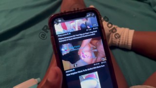 Teammate recording me after price while smelling his underwear