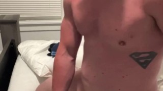 Humping pocket pussy with huge cock.
