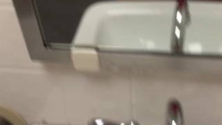 Cumming in the sink at work(only fans thustin69)