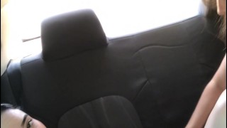 kissing rich tits and licking pussy in the other part of the uber