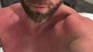 Humping pocket pussy and cum.