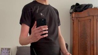 Hung Milo shoots massive load