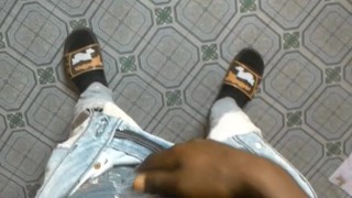 AFRICAN TEEN BOY DRY HUMP IN PANTS