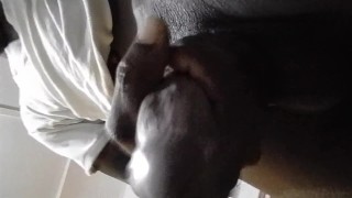 Big African black dick rush