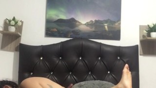 delicious lesbian sex with my girlfriend in our room