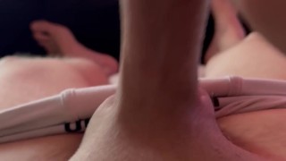 Jerking off before work