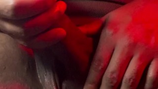 Huge Thick Man Strokes His BBC
