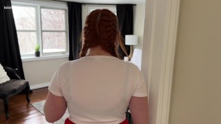 Virgin Breeds Step Sister's Thick Redhead Friend Isla Moon
