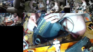 Naked and Soldering stream highlight