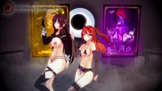 Senadina & Friends 💦 Honkai Impact 3rd Porn Compilations | Anime R34 Hentai 18 + Sex Barely Legal