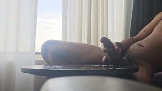 Hotel cumshot