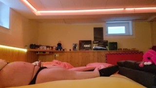 Masturbation with Gloves