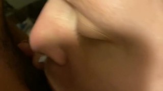 Step-Sis swallows my dick