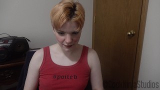 Seductive Gorgeous Step Daughter Fucks Her Way Out Of Being Grounded - Dahlia Red