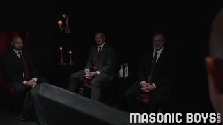 MasonicBoys DILF Adam Snow seduces cute excited twink
