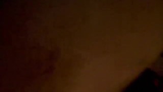 Riding a 12inch dildo