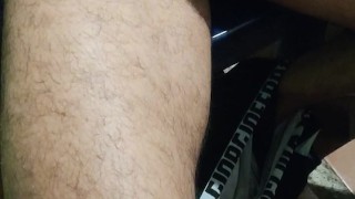 Otro rico masaje en mi pene