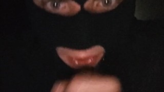 How I stare at you with my blue eyes while giving you head