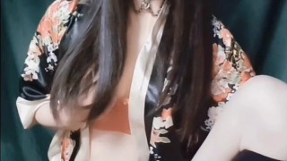 ドライでイク男の娘 Japanese Crossdresser Dry Orgasm