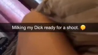 Edging my fat uncut cock full of precum