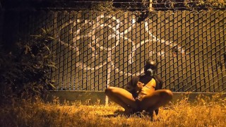 Night hunt outdoors Public Exhib