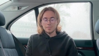 Risky masturbating in public