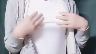 Japanese Crossdresser Dry Orgasm