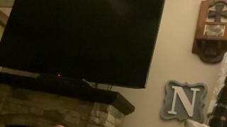 Daddy warming up his dick for his husband in the shower