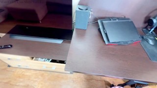I came to study physics with a classmate, but fucked a porn model